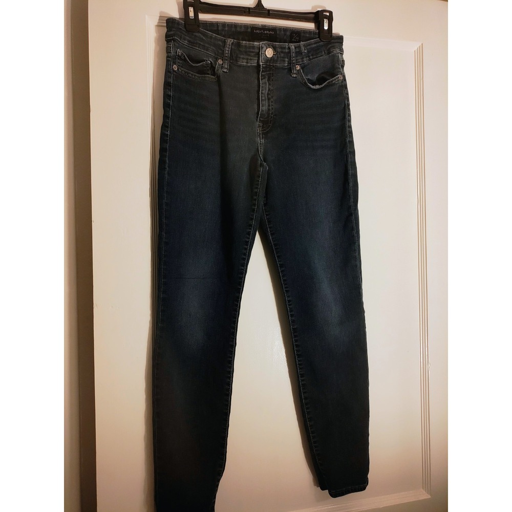 Lucky Brand Ava Mid Rise Skinny Jeans Womens 10/30 Regular Blue Denim Pants